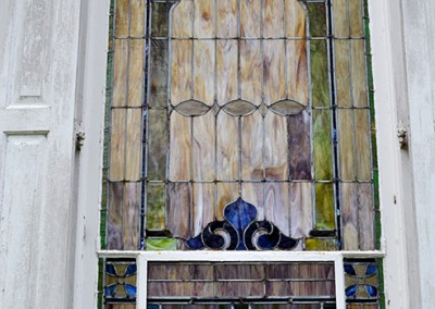 A window before restoration.