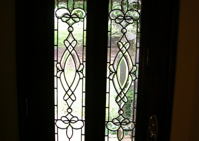 Residential Leaded Glass Door