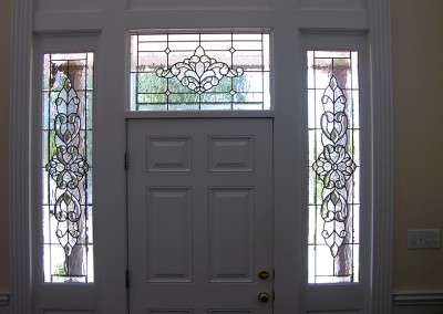 Residential Leaded Glass Door